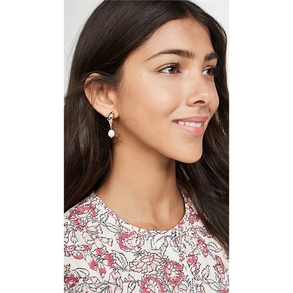 KATE SPADE • Under The Sea Tulip Pearl Earrings - Picture 2 of 9